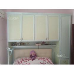 Mobile armadio in legno stanza da letto 260x60x260