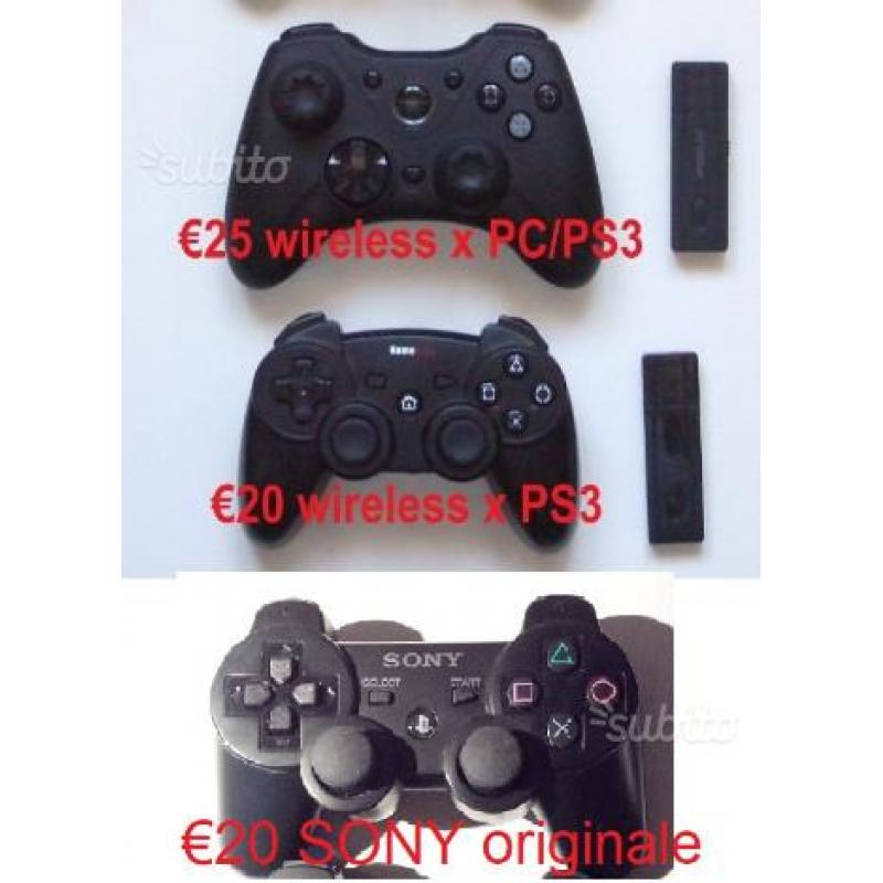 PS3 controller, giochi ed accessori - ORIGINALI